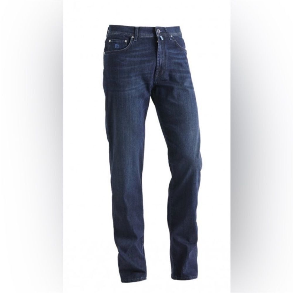 Belvest Men's Dark Blue Jeans, size 34